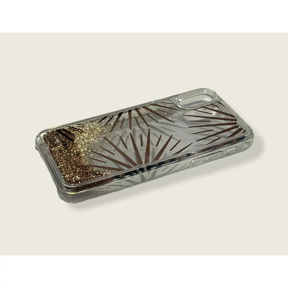 Kate Spade Festive Clear Liquid IPhone Xs/X Case